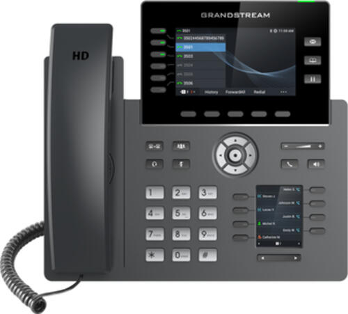 Grandstream Networks GRP2616 IP-Telefon Schwarz 6 Zeilen TFT WLAN