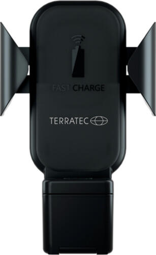 Terratec ChargeAir All Car Aktive Halterung Handy/Smartphone, Smartwatch Schwarz