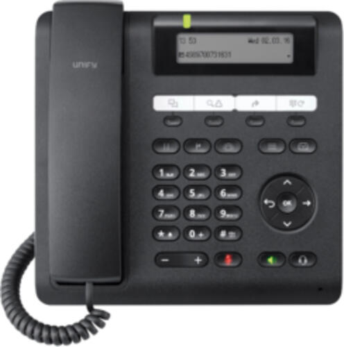 Unify OpenScape DeskPhone CP200T IP-Telefon Schwarz