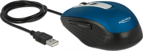 DeLOCK 12621 Maus rechts USB Typ-A Optisch 2000 DPI