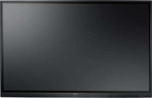 AG Neovo IFP-7502 Interaktiver Flachbildschirm 189,2 cm (74.5) LCD WLAN 350 cd/m 4K Ultra HD Schwarz Touchscreen Eingebauter Prozessor Android 8.0