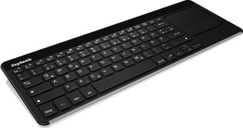 KeySonic KSK-5220BT Tastatur Bluetooth AZERTY Französisch Schwarz