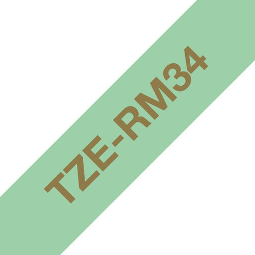 Brother TZE-RM34 Farbband Gold