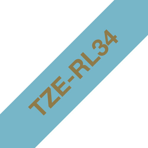 Brother TZE-RL34 Farbband Gold