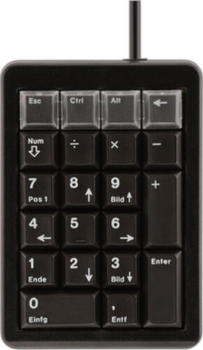 CHERRY G84-4700 Numerische Tastatur Laptop &sol; PC USB Schwarz