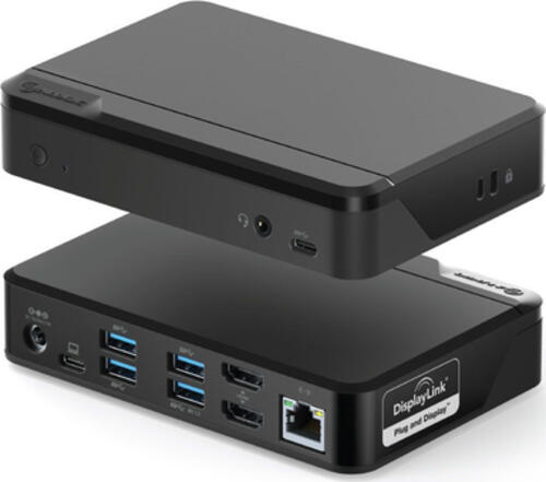 ALOGIC DUTHDPR laptop-dockingstation & portreplikator USB 3.2 Gen 1 (3.1 Gen 1) Type-C Schwarz