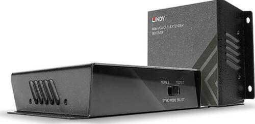 Lindy 37578 Audio-/Video-Leistungsverstärker AV-Sender & -Empfänger Schwarz