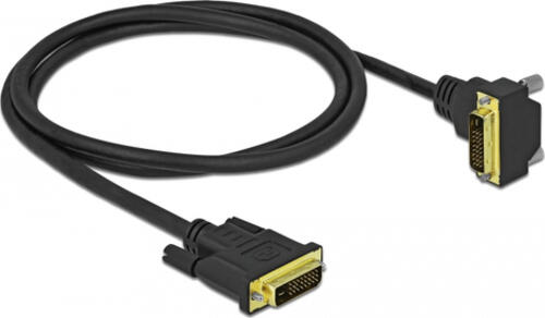 DeLOCK 85893 DVI-Kabel 1 m DVI-D Schwarz