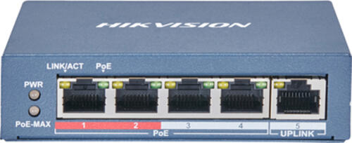 Hikvision Digital Technology DS-3E0105P-E(B) Video-Switch