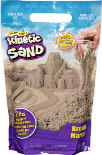 Kinetic Sand Beutel naturbraun, 907 g