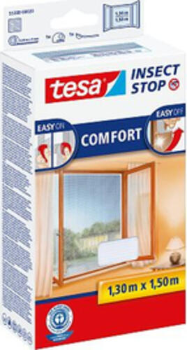 TESA Insect Stop Moskitonetz Fenster Weiß