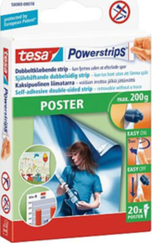 TESA Powerstrips® POSTER Montageband