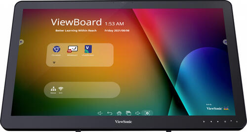 Viewsonic IFP2410 Interaktives Whiteboard 59,9 cm (23.6) 1920 x 1080 Pixel Touchscreen Schwarz