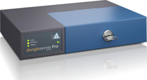 SEH dongleserver Pro Druckserver Ethernet-LAN Schwarz, Blau