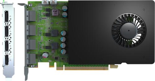 Matrox D-Series D1480 Quad DisplayPort Graphics Card / D1480-E4GB