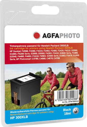 AgfaPhoto APHP300XLB Druckerpatrone 1 Stück(e) Schwarz