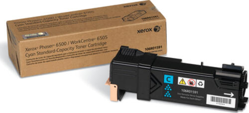 Xerox Phaser 6500, WorkCentre 6505 Standardkapazität-Tonermodul Cyan (1000 Seiten) - 106R01591