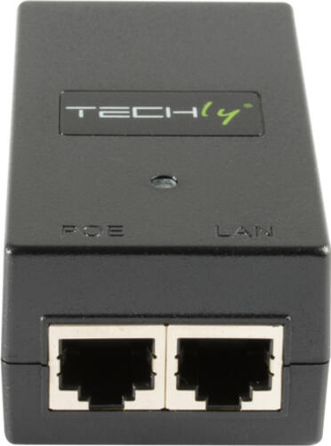 Techly I-SWHUB 1500STY PoE-Adapter Schnelles Ethernet 48 V