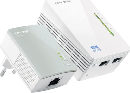 TP-Link TL-WPA4220 KIT PowerLine Netzwerkadapter 300 Mbit/s Ethernet/LAN WLAN Weiß 1 Stück(e)