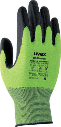 uvex Schnittschutzhandschuh C500 foam, Gr. 11