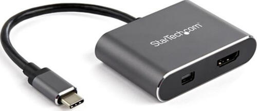 StarTech.com USB-C-Multiport Adapter - HDMI oder Mini DisplayPort - 4K 60Hz