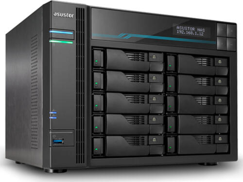 Asustor AS7110T NAS & Speicherserver Desktop Ethernet/LAN Schwarz