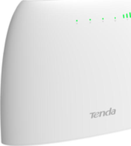 Tenda N300 WLAN-Router Schnelles Ethernet Einzelband (2,4GHz) 4G Weiß