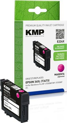 KMP E224X Druckerpatrone 1 Stück(e) Kompatibel Magenta