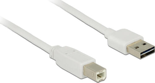 DeLOCK 85154 USB Kabel 3 m USB 2.0 USB A USB B Weiß
