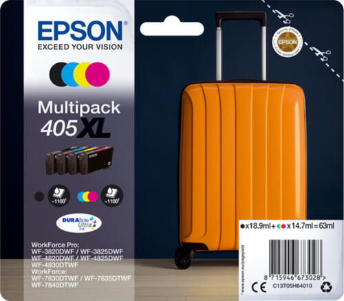 Epson Multipack 4-colours 405XL DURABrite Ultra Ink