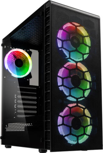 Kolink Observatory Lite Mesh Midi Tower Schwarz