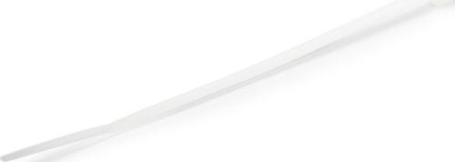 StarTech.com Kabelbinder 100x2 mm - Selbstsichernde Nylon-Kabelbinder mit Gebogener Spitze, Bündeldurchmesser bis zum 22 mm , 8 kg Zugfestigkeit, 94V-2/UL, 1000 Stück - Weiß