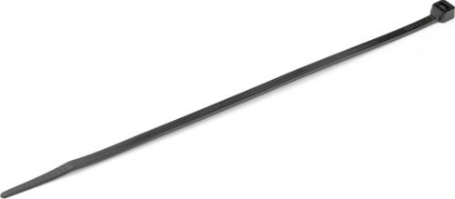 StarTech.com 20 cm Kabelbinder - 4 mm breit, 55 mm Bündeldurchmesser, 22 kg Zugfestigkeit, selbstsichernde Nylon-Kabelbinder mit gebogener Spitze, 94V-2/UL geprüft, schwarz, 1000 Stück