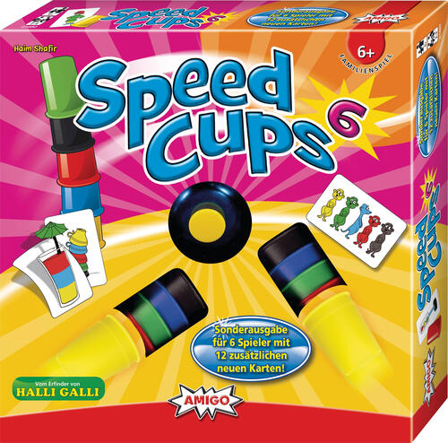 Amigo Speed Cups 6 15 min Brettspiel Familie