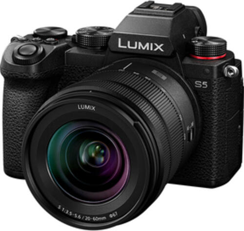 Panasonic Lumix S5 + S 20-60mm F3.5-5.6 MILC 24,2 MP CMOS 6000 x 4000 Pixel Schwarz