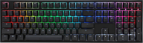 Ducky ONE 2 RGB Tastatur USB Schweiz Schwarz