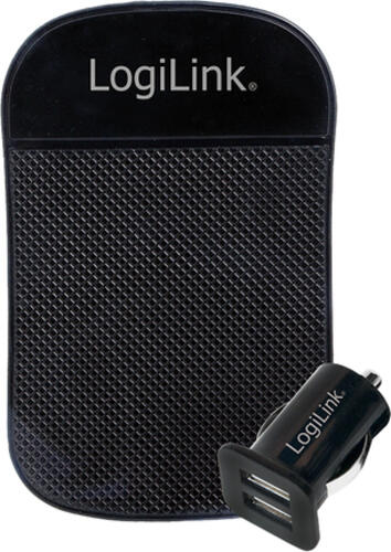 LogiLink PA0204 Ladegerät für Mobilgeräte Universal Schwarz Zigarettenanzünder Drinnen