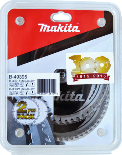 Makita B-49395 Kreissägeblatt 16,5 cm 2 Stück(e)