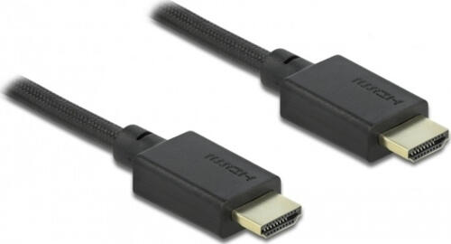DeLOCK 85389 HDMI-Kabel 2,5 m HDMI Typ A (Standard) Schwarz