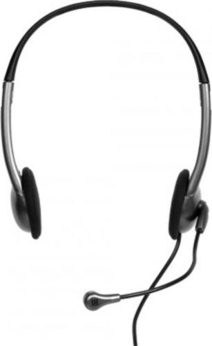 Port Designs 901603 Kopfhörer & Headset Kabelgebunden Kopfband Büro/Callcenter Schwarz