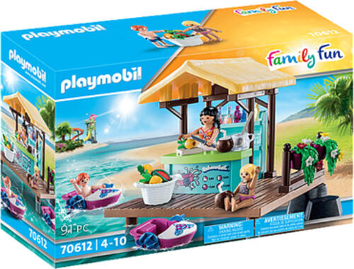 Playmobil FamilyFun Paddleboot-Verleih mit Saftbar