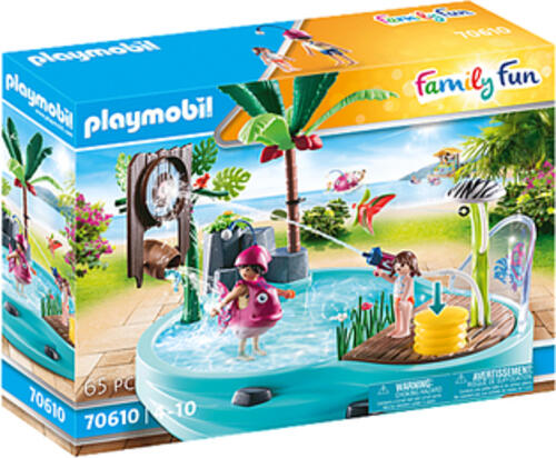 Playmobil FamilyFun Spassbecken mit Wasserspritze