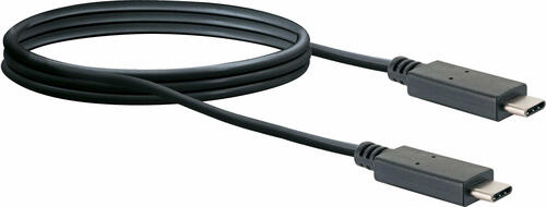 Schwaiger CK 3131 USB Kabel 1 m USB 3.2 Gen 2 (3.1 Gen 2) USB C Schwarz