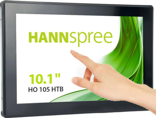 Hannspree Open Frame HO 105 HTB Digital Signage Flachbildschirm 25,6 cm (10.1) LCD 350 cd/m HD Schwarz Touchscreen