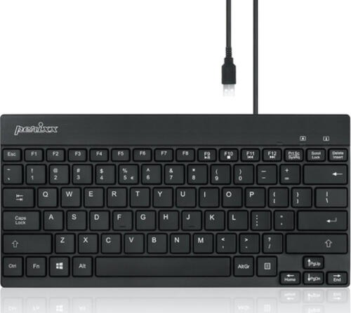 Perixx Periboard-426 Tastatur USB QWERTY Englisch Schwarz