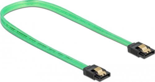 DeLOCK 82112 SATA-Kabel 0,7 m SATA 7-pin Grün