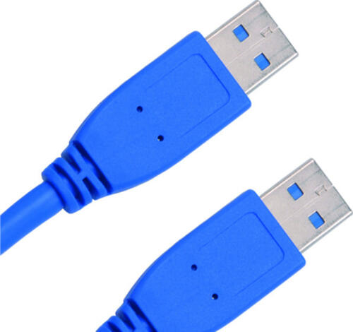 Jou Jye Computer A 1448 USB Kabel 2 m USB 3.2 Gen 1 (3.1 Gen 1) USB A Blau