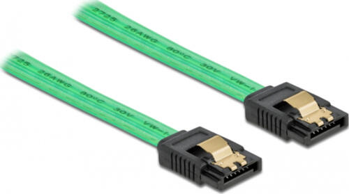 DeLOCK 82017 SATA-Kabel 0,2 m SATA 7-pin Grün