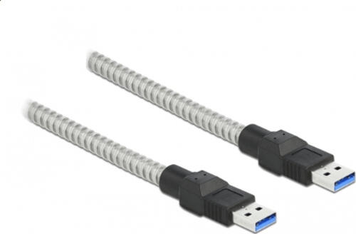 DeLOCK 86775 USB Kabel 1 m USB 3.2 Gen 1 (3.1 Gen 1) USB A Silber