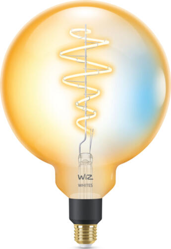 WiZ Filament-Lampe in Kugelform, Bernstein 25 W G200 E27